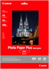 CANON SG-201 papier PHOTO satiné 260 gr/m² format A6 (105x148